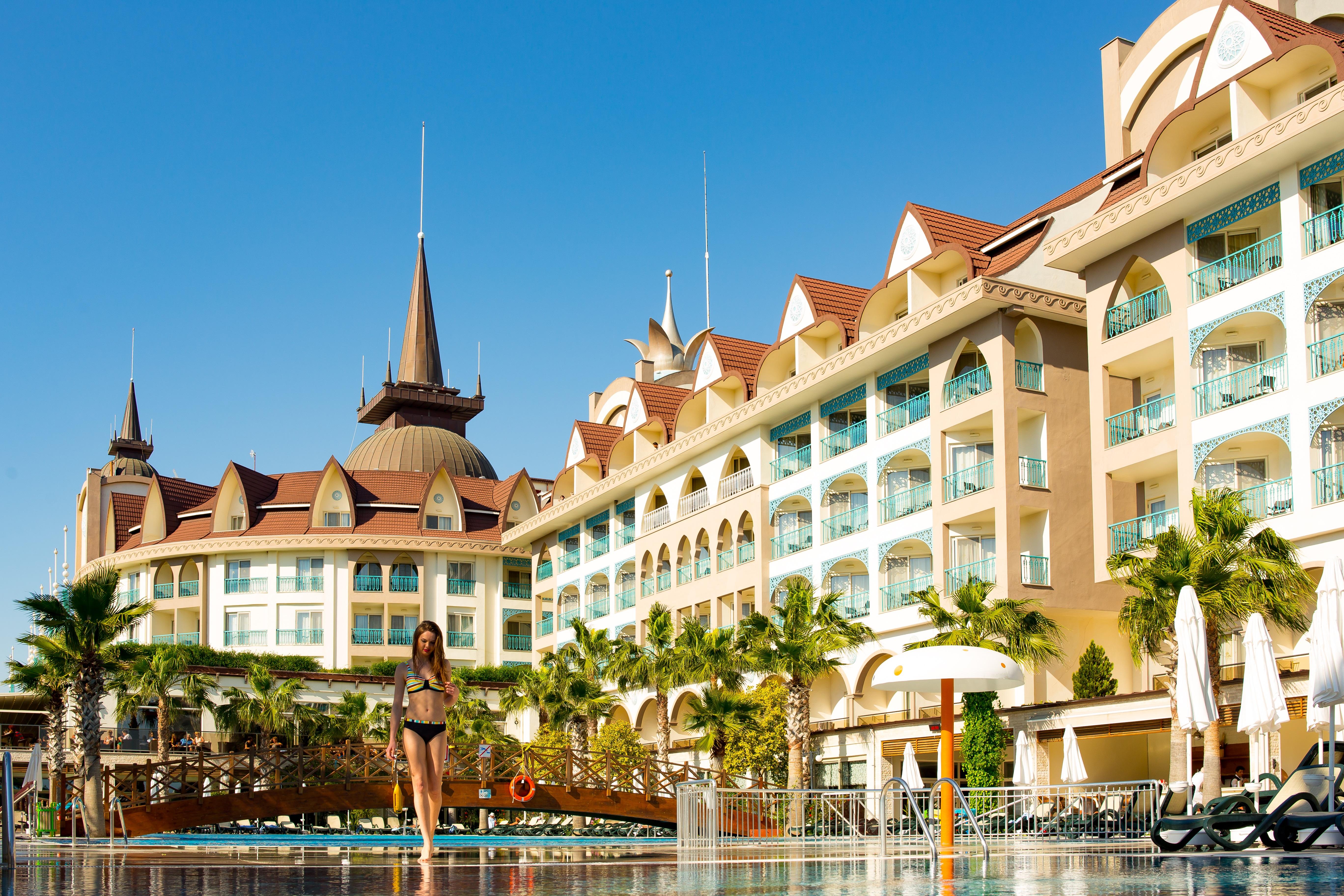 Side Crown Palace Ultra All Inclusive Hotel Exterior foto